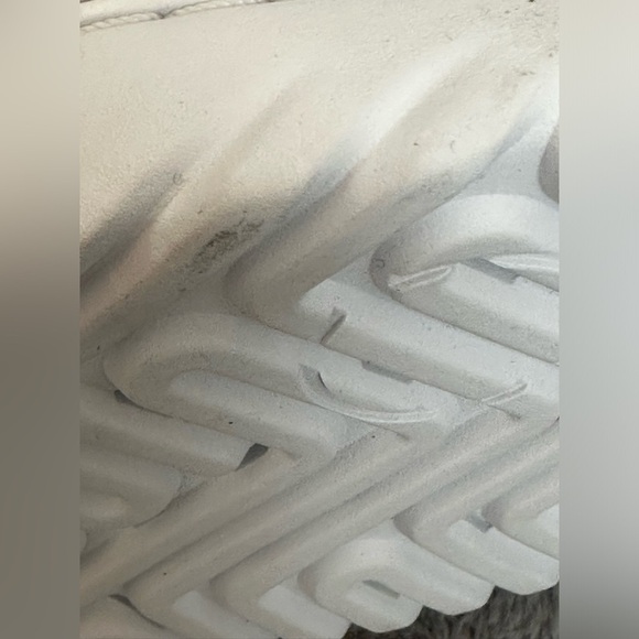 Jordan 1 High React Grey Fog Sneakers - Picture 12 of 12